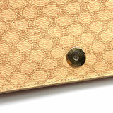 Celine Vintage Coated Canvas Beige Mini Macadam Shoulder Bag