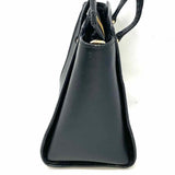 Kate Spade Patterson Dr. Small Geraldine Black Tote Pebbled Leather Satchel