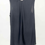 Eileen Fisher Women's Black Size L Scoop Neck Silk Sleeveless