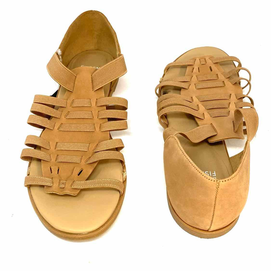 Eileen Fisher Rato Women's Beige Size 9.5 Flat Gladiator Sandals