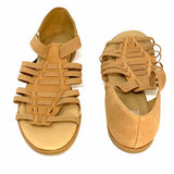 Eileen Fisher Rato Women's Beige Size 9.5 Flat Gladiator Sandals
