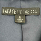 Lafayette 148 Women's Navy Size 6 Tweed Blazer