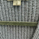 theyskens' theory Women's Navy Size S Button Down Wool Cardigan