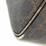 Gucci Coated Canvas Brown Boston GG Satchel