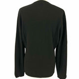 Mc Duff Women's Black Size L V-Neck Cashmere Sweater
