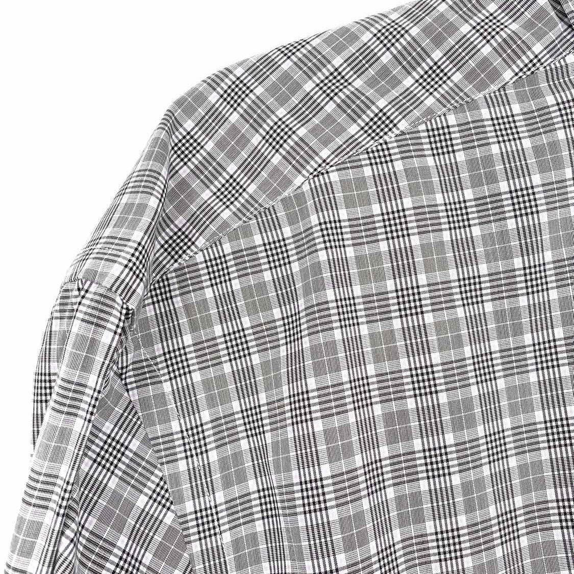 Ralph Lauren Men's Gray Size XL Cotton Plaid Made in Italy Long Sleeve Shirt