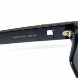 GIANNI VERSACE Vintage Rare Black Geometric Medusa MOD372/G Sunglasses