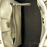 Brighton Oriana Small White Pebbled Leather Tote