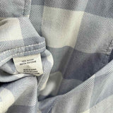 Rails Women's White Purple Size S Button Down Flannel Gingham Long Sleeve