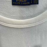 Polo Ralph Lauren Women's White Size SP Crew Polo Bear Sweatshirt