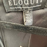 eloquii Women's Black Size 14 Long Sleeve Twist Dress