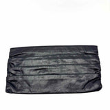 HOBO INTERNATIONAL Black Zip pleated Clutch