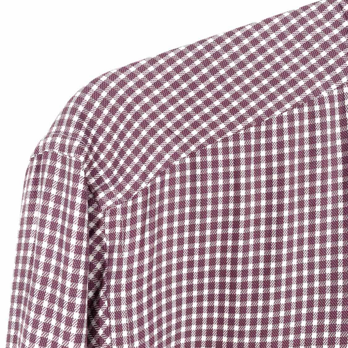 Ermenegildo Zegna Men's Purple Size 43/L Button Down Cotton Long Sleeve Shirt