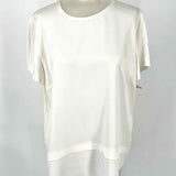 Kate Spade Women's White Size 12 Short Sleeve Top