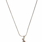 .925 Sterling Silver Pendant 18" Branch Necklace