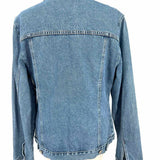 Wrangler Women's Blue Size M Button Down Denim Jacket