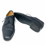 Boss by H. Boss Men's Black Shoe Size 9.5 Oxford Leather Loafers