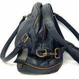 Wanderers Travel Co. Black Tote Leather Satchel