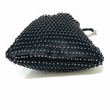 ZARA Black Sparkle vegan leather Crossbody