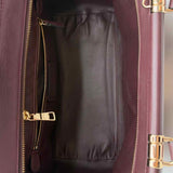 Coach Custom Drifter Leather Reloved Upcrafted Burgundy Studded Suede Tote