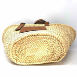 LOEWE Medium Basket Wicker Beige Woven Tote
