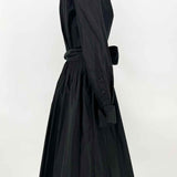 Lauren by RL Women's Black Size 6 Wrap Pleated Jacket