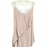 Michael Stars Women's Blush Size XS Spaghetti Strap Rayon Sleeveless