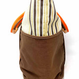 Tommy Hilfiger Canvas Brown Stripe Tote