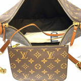 LOUIS VUITTON 2025 Loop Hobo Brown Crescent Monogram Shoulder Bag