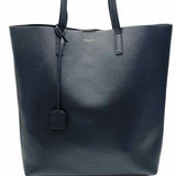 Saint Laurent 2021 North South Shopping Black Rectangle Leather Tote