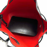 MANSUR GAVRIEL Black Leather Made in Italy Bucket Bag w/ Pouch