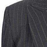 Ann Taylor Women's Black Size M 3 Piece Pinstripe Blazer Vest & Pants Set