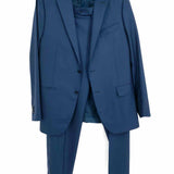 Ermenegildo Zegna Men's Navy Two Piece Size 42L Wool 15 milmil 15 Suit