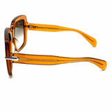 rag & bone Orange Square Translucent RNB 1004 Sunglasses