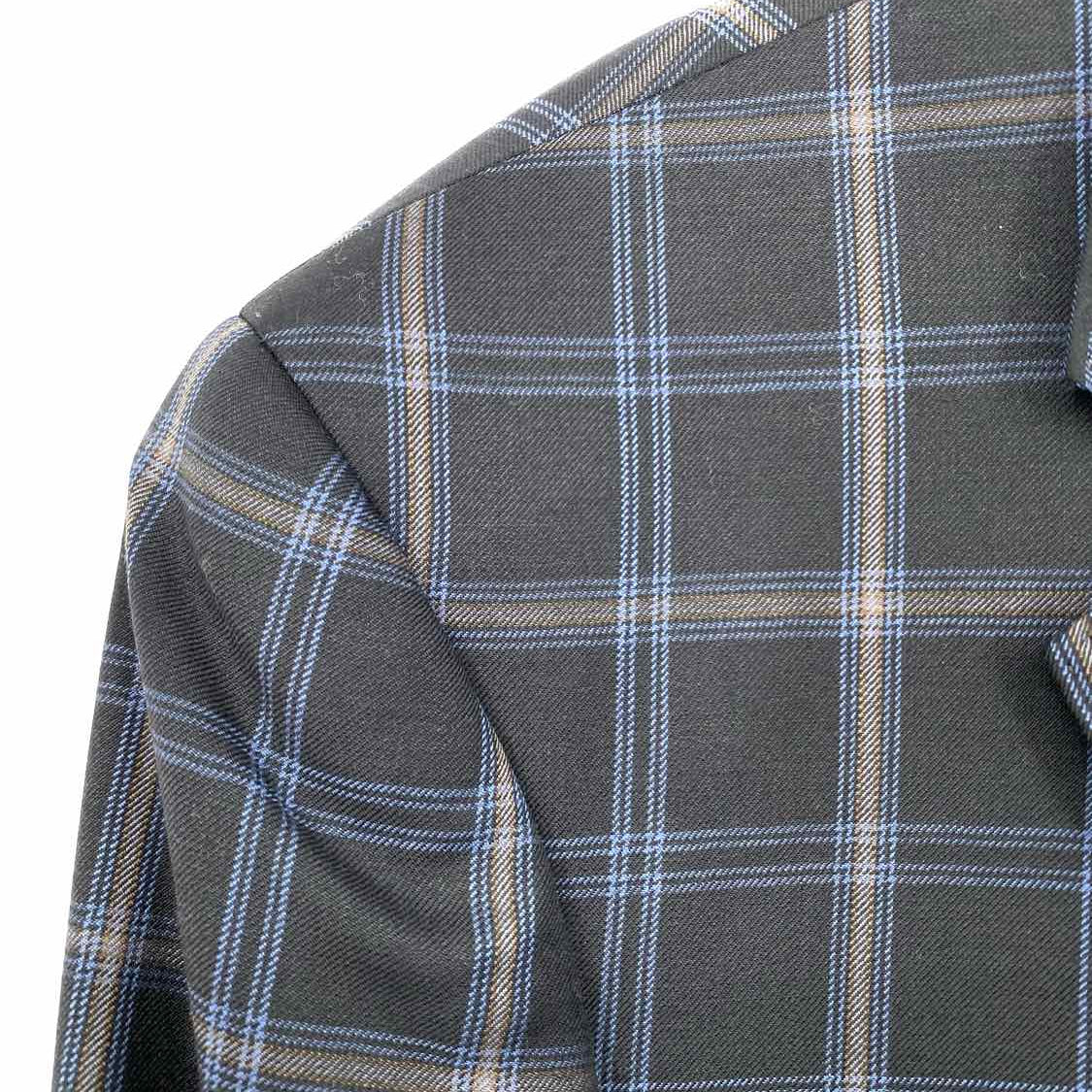 Douglas & Grahame Alfredo Rodina Men's black/blue Plaid Sport Coat