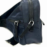 Prada Waist Belt Bag Tessuto Nylon Navy Blue Crossbody