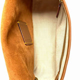 Coach Soft Tabby Orange Flap Suede Shoulder Bag