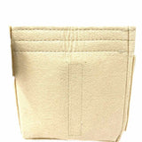 Beige Felt Purse Organizer Insert Medium