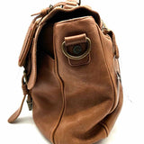Rawlings Camel Flap Buckle Leather Messenger Bag