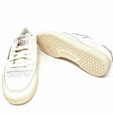 Reebok Women's White Size 8 Lace-up Leather Sneakers