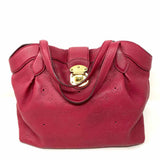LOUIS VUITTON 2011 MAHINA CIRRUS PM in Grenat Cranberry Monogram Leather Tote