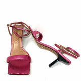 Vicenza Women's Pine Size 10 Kitten Heel Metallic Snake Heels