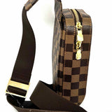 LOUIS VUITTON 2004 Geronimos Slingbag Brown Damier Ebene Made in Spain Crossbody