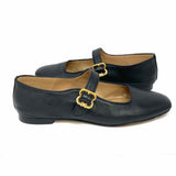Sam Edelman Michaela Women's Black Size 8.5 Mary Jane Leather Flats