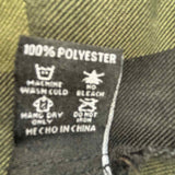 Dixxon Flannel Company Women's Green Black Size M Button Down Long Sleeve