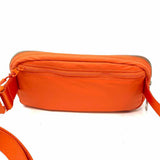 Lululemon Nylon Orange Zip Waist Bag