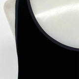 Eileen Fisher Women's Black Size 2 Tank Velvet Sleeveless
