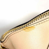 Henri Bendel Nude Zip Leather Satchel