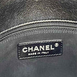 Chanel 2012 Medium Chain Me Charcoal Quilted Calfskin Made in Italy Shoulder Bag