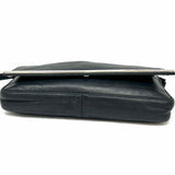 Fendi 2000-03 Mamma Bar Y2K Vintage Black Baguette Leather Shoulder Bag